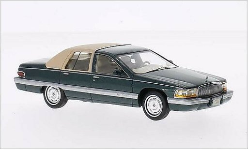 Buick Roadmaster Sedan 1/43 GLM green/beige 1994 diecast model cars