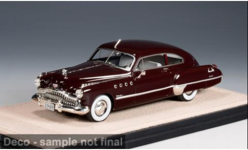 Diecast model cars Buick Roadmaster Sedan Sedanette red 1949 1/43 Stamp Models