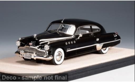 Diecast model cars Buick Roadmaster Sedan Sedanette black 1949 1/43 Stamp Models