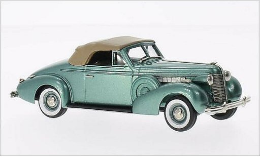 Buick Special Convertible 1/43 Brooklin Coupe M46-C metallic green/brown 1938 diecast model cars