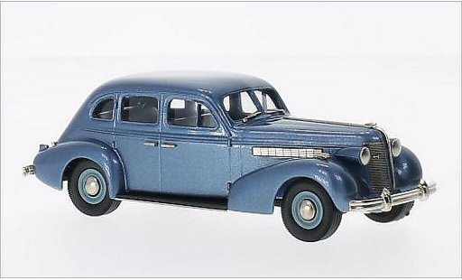 Buick Special Sedan 1/43 Brooklin Plain Back 4-door M-47 metallic blue 1937 diecast model cars