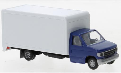 Diecast model cars Ford E350 Fourgon E-350 blue 1992 1/87 Busch