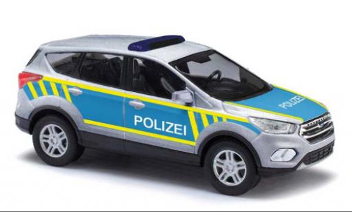 Diecast model cars Ford Kuga Police Sachsen-Anhalt 2018 1/87 Busch