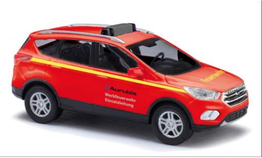 Diecast model cars Ford Kuga Pompiers Werkfire brigade Aurubis Hamburg 2017 1/87 Busch