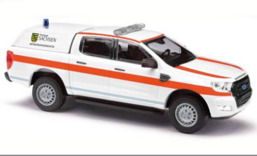 Diecast model cars Ford Ranger Emergency DRK Wasserwacht Sachsen 2016 1/87 Busch