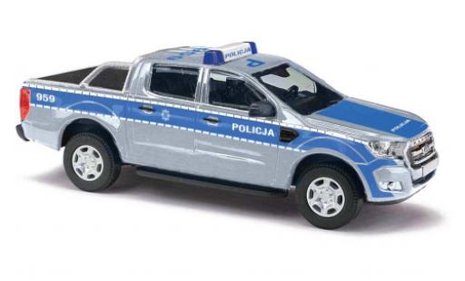 Diecast model cars Ford Ranger Emergency Policja (PL) 2016 1/87 Busch