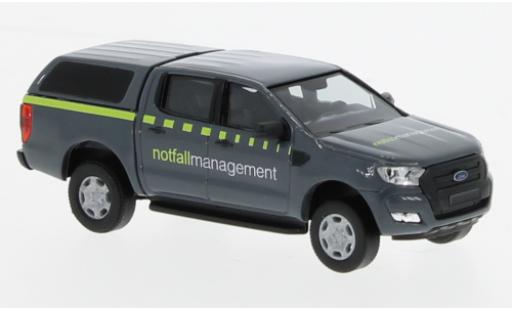 Diecast model cars Ford Ranger Pickup Rail Adventure 2016 1/87 Busch