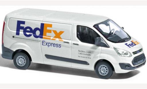 Diecast model cars Ford Transit Custom Van FedEx 2012 1/87 Busch