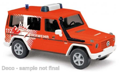 Diecast model cars Mercedes Classe G Base G-classe pompiers Essen 1990 1/87 Busch