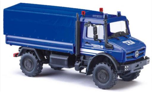 Diecast model cars Mercedes Unimog U300-U5023 U 5023 THW 2014 1/87 Busch