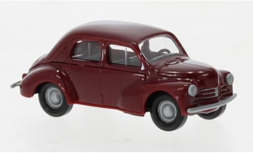 Diecast model cars Renault 4CV Base red 1958 1/87 Busch