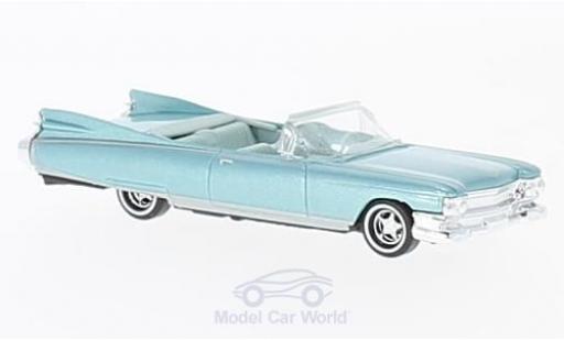 Diecast model cars Cadillac Eldorado Coupe metallic turquoise 1959 1/87 Busch