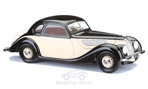 Diecast model cars EMW 327 Coupe beige/black 1952 1/87 Busch