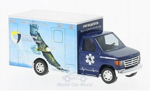 Diecast model cars Ford E350 Ambulance E-350 Wyoming Medical Center 1992 Adler 1/87 Busch
