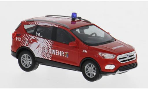Diecast model cars Ford Kuga Pompiers 2017 Fire brigade Essen 1/87 Busch