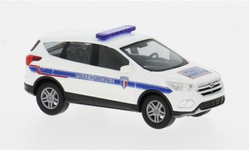 Diecast model cars Ford Kuga Police 2017 (F) 1/87 Busch