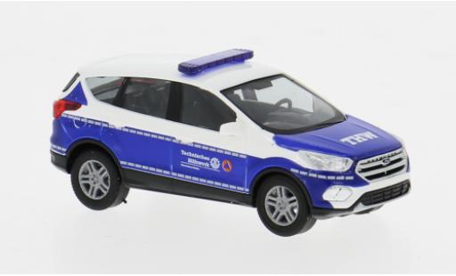 Diecast model cars Ford Kuga Secours 2018 THW Naila 1/87 Busch