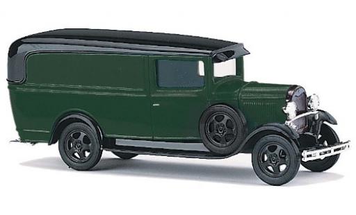 Diecast model cars Ford Model A Model AA A green/black 1/87 Busch