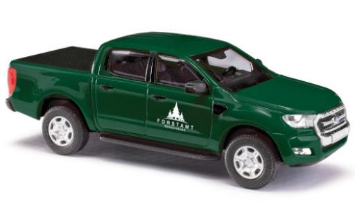 Diecast model cars Ford Ranger DoKa Forstamt heide 2016 avec Protection de surface de chargement Forstverwaltung 1/87 Busch