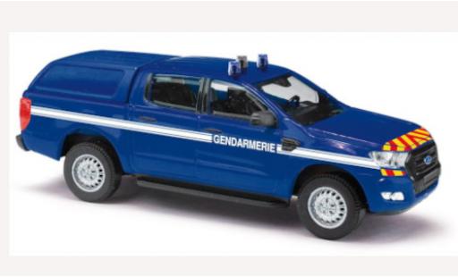 Diecast model cars Ford Ranger Emergency Gendarmerie (F) 2016 with Hardtop 1/87 Busch