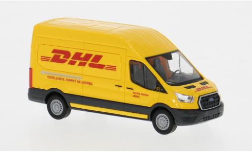 Diecast model cars Ford Transit Bus 2014 DHL 1/87 Busch