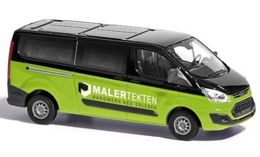 Diecast model cars Ford Transit Custom Bus Maler Tekten 2012 1/87 Busch