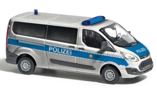 Diecast model cars Ford Transit Custom Bus Police Berlin 1/87 Busch