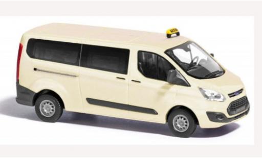 Diecast model cars Ford Transit Custom Bus Taxi (D) 2012 1/87 Busch