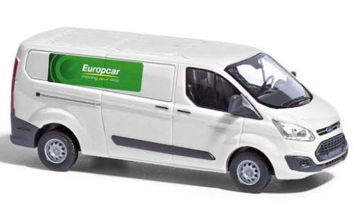 Diecast model cars Ford Transit Custom Europcar fourgon 1/87 Busch