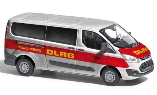 Diecast model cars Ford Transit Custom van DLRG Wasserrettung 2012 1/87 Busch
