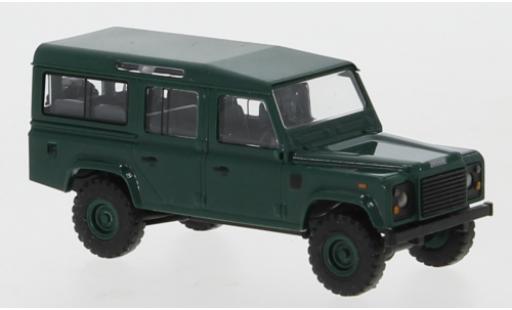 Diecast model cars Land Rover Defender 110 green/matt-green RHD 1983 v&Atilde;&copy;hicule le Queen 1/87 Busch