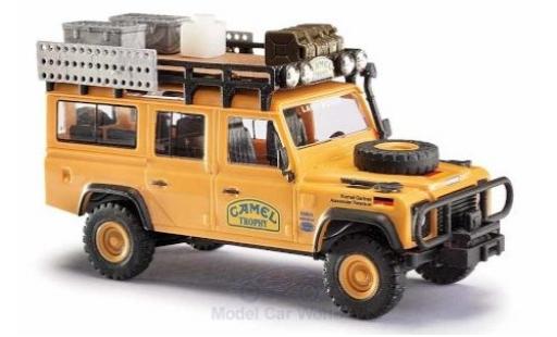 Diecast model cars Land Rover Defender Base Camel Trophy 1989 Camel Trophy Germany 1/87 Busch