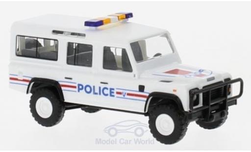Diecast model cars Land Rover Defender Base Police Frankreich 1983 1/87 Busch