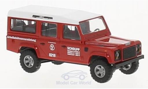 Diecast model cars Land Rover Defender Base Scholpp 1983 1/87 Busch