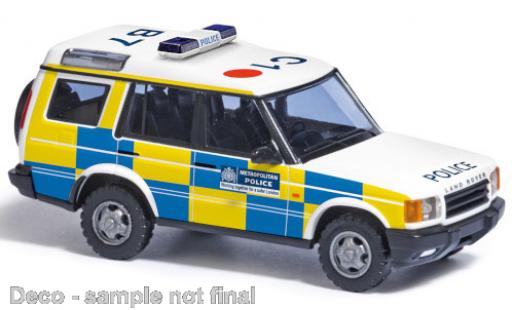 Diecast model cars Land Rover Discovery Base II RHD London Metropolitan Police 1998 1/87 Busch