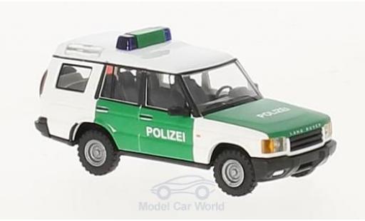 Diecast model cars Land Rover Discovery Base Police 1998 1/87 Busch