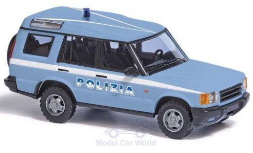Diecast model cars Land Rover Discovery Base Polizia 1998 1/87 Busch
