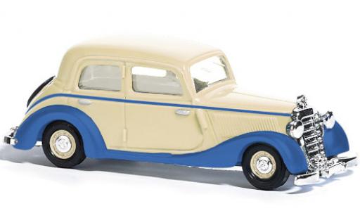 Diecast model cars Mercedes 170 Base V white/blue 1/87 Busch