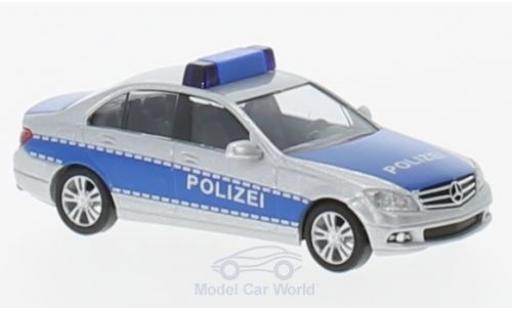 Diecast model cars Mercedes Classe C Base Police 2007 1/87 Busch