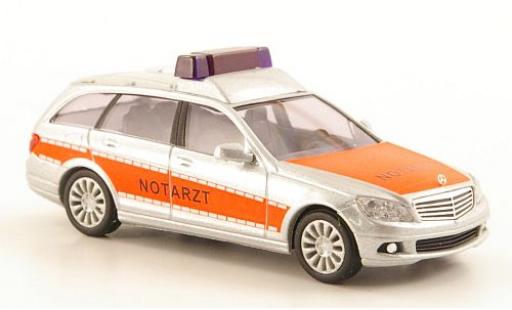 Diecast model cars Mercedes Classe C T-Modell (S204) Notarzt 1/87 Busch