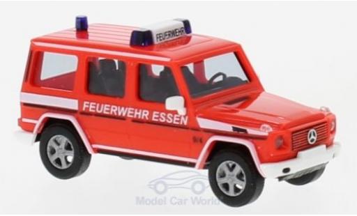 Diecast model cars Mercedes Classe G Utilitaire Fire brigade Essen 1990 1/87 Busch