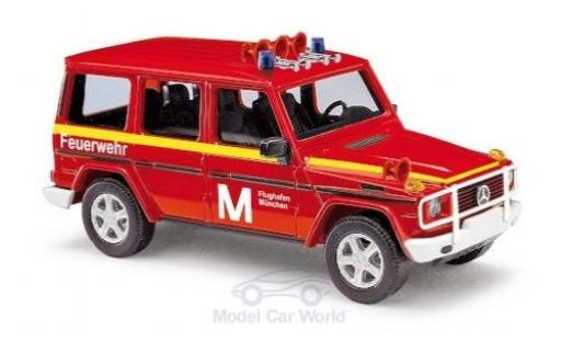 Diecast model cars Mercedes Classe G Utilitaire Fire brigade Flughafen M&Atilde;&frac14;nchen 1990 1/87 Busch