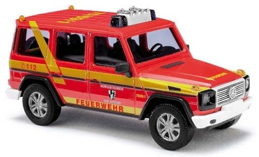 Diecast model cars Mercedes Classe G Utilitaire Freiwillige Fire brigade Baiersdorf 1990 1/87 Busch