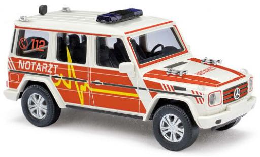 Diecast model cars Mercedes Classe G Utilitaire Notarzt 1990 1/87 Busch