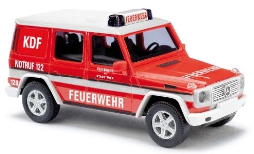 Diecast model cars Mercedes Classe G Utilitaire (W461) Fire brigade Wien (A) KDF 1/87 Busch