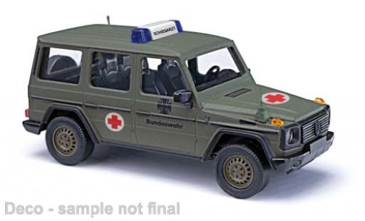 Diecast model cars Mercedes Classe G Utilitaire (W463) Bundeswehr - Rotes Kreuz 1990 1/87 Busch