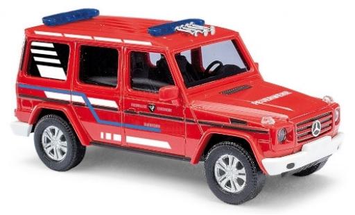 Diecast model cars Mercedes Classe G Utilitaire (W463) Fire brigade Taufkirchen 2008 1/87 Busch