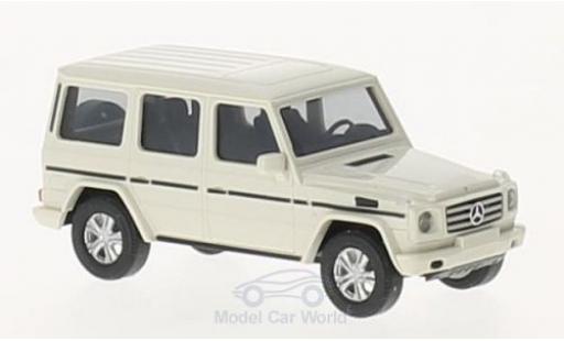Diecast model cars Mercedes Classe G Base white 2008 1/87 Busch