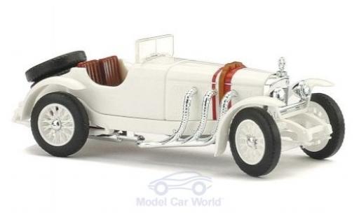 Diecast model cars Mercedes SSK Base white 1928 1/87 Busch