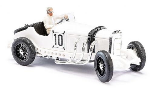 Diecast model cars Mercedes SSKL Base L No.10 formula 1 GP Germany 1931 with Figur H.piece 1/87 Busch